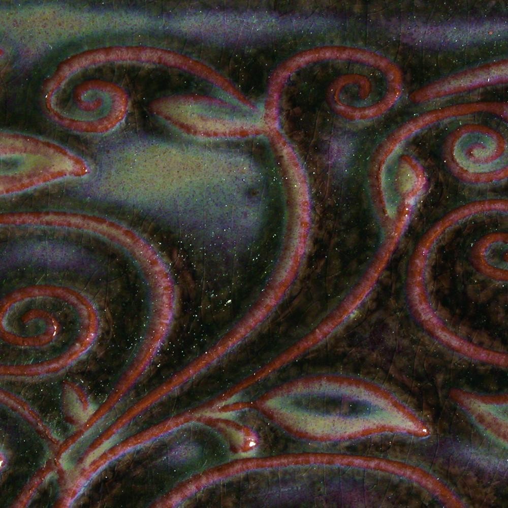 O-57 Mottled Burgundy