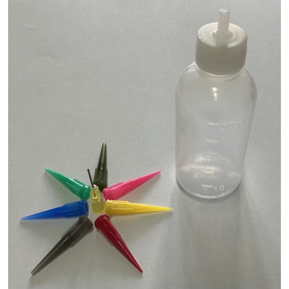 T1016 chrysanthos Bottle Underglaze Applicator with 8 needles