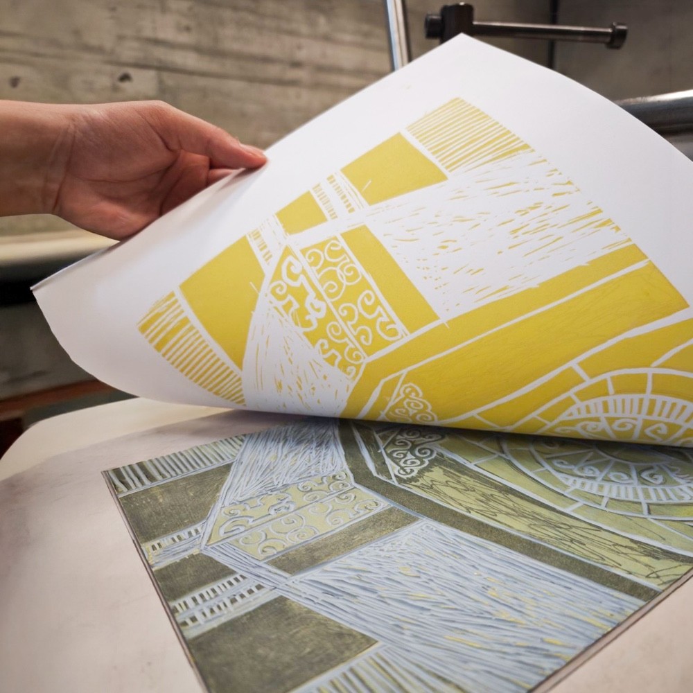 Engrave, Ink & Print Linocut Printmaking Workshop