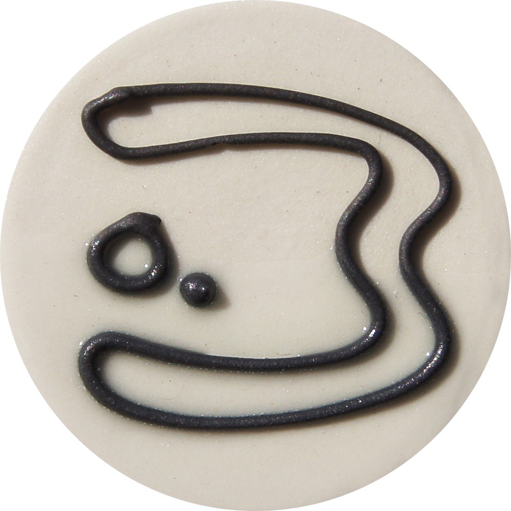 3DT25H chrysanthos 3D Thin Trail Glaze H Black